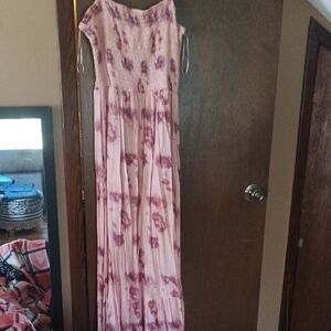 Abound Pink and Purple Textured Top